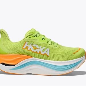Hoka Skyward X in Lettuce / Cloudless